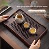 Harmony Series Bamboo Double-Layer Tea Tray