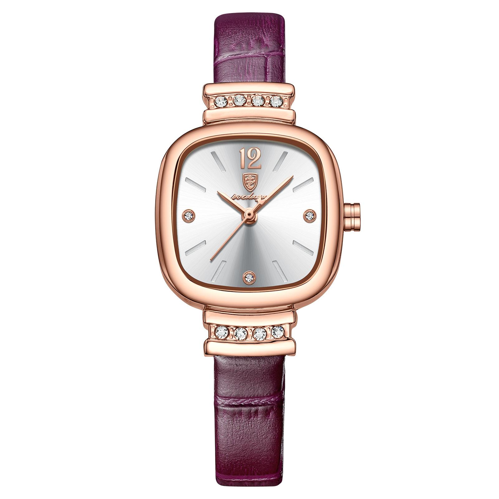 Ladies Watch Ultra-Thin Square Fashion Casual Quartz Watch