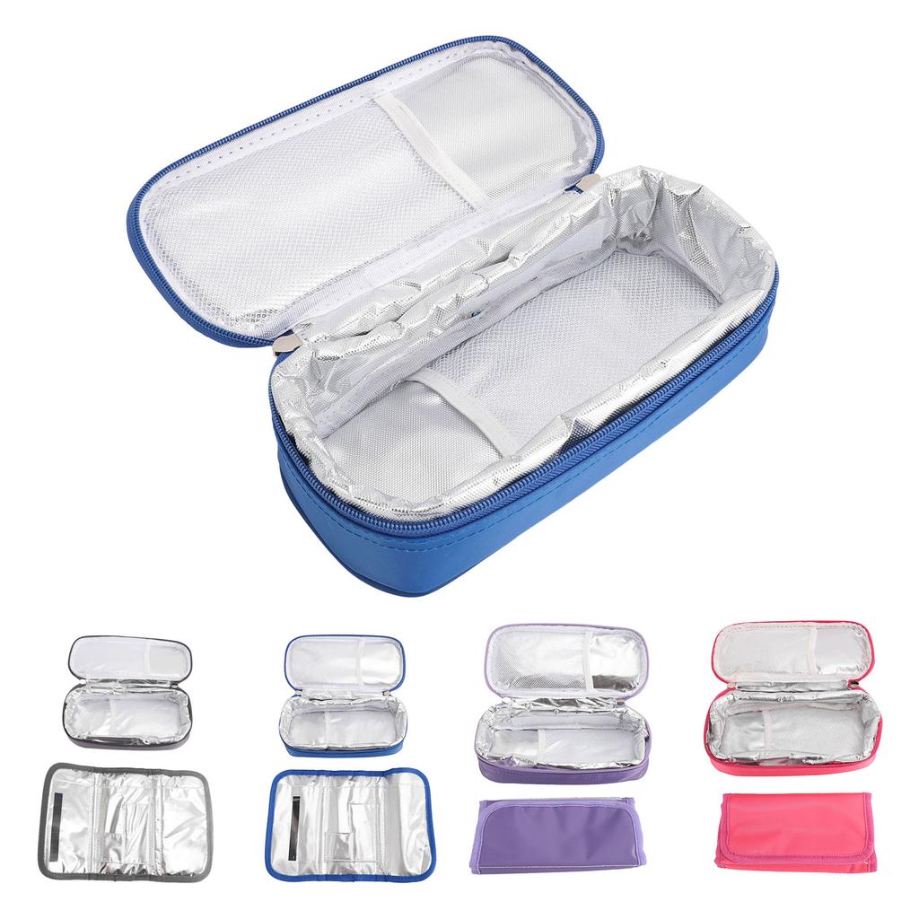 Insulin Kjøleveske Oxford Stoff Bærbar Håndholdt Design Diabetiker Medisinvæske for Reise