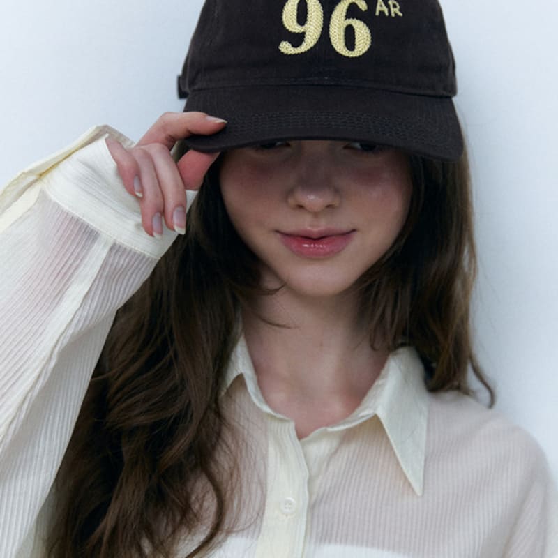 

SHOP,ARA 96 Logo Cotton Ball Cap_Brown Brown_FREE