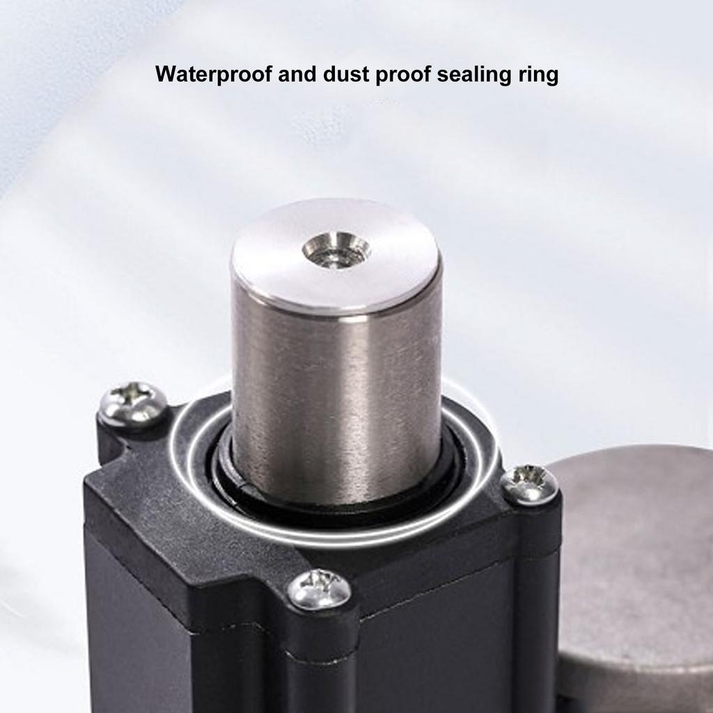 Black Electric Linear Actuator IP65 1000N Metal Gear Motor Massage Chair Linear Actuator 200mm