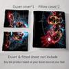 Heroic, Futuristic, Dynamic. Bedding Duvet Cover Sets Duvet Covers Pillowcases Gifts (1 * Duvet Cover 2 * Pillowcases, Without Duvet Insert)