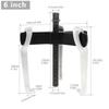 4/6/8 Inch Bearing Puller 3 Claws Convertible 2 Claws Multifunctional Claw Puller for Auto Car Repair Tools Forge and StampGood Product