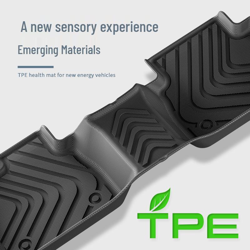 Compatible with 23-24 Lexus ES200 All-TPE Floor & Trunk Mats