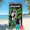 Customizable personalized beach towels Mr. Monopoly themed designs.Suitable for the beach, yoga, sports;ideal as beach accessories