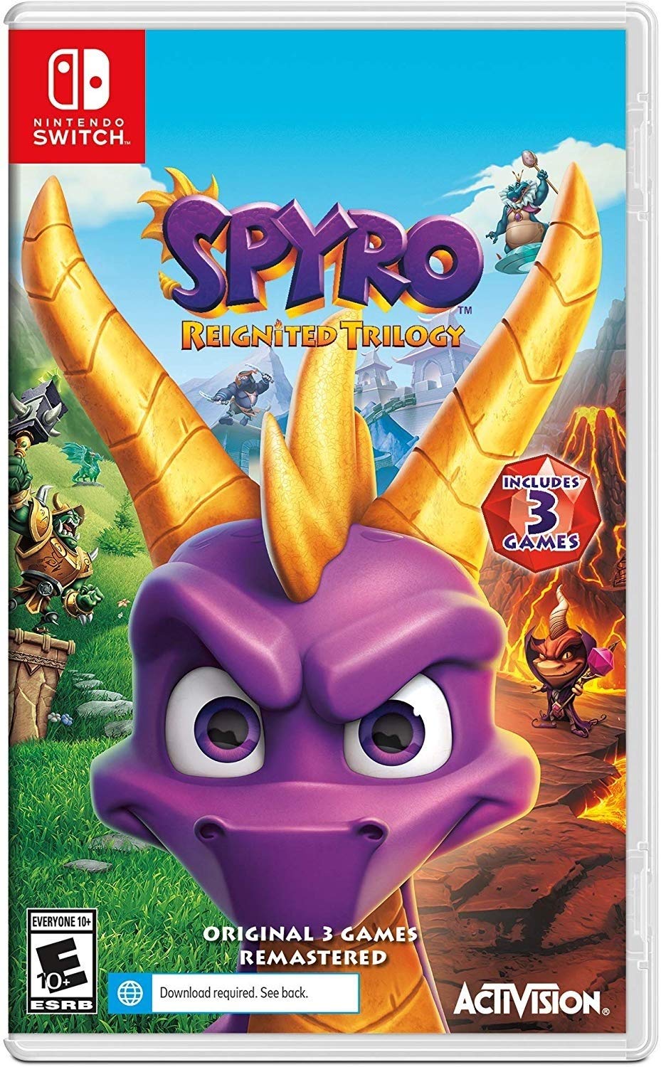 

Spyro Reignited Trilogy North Switch (Imported America) -