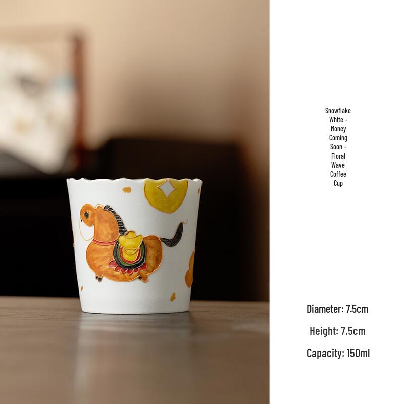 

Ручная роспись auspicious керамические чашки ChuYiQi