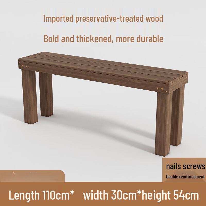 Reinforced Outdoor Solid Wood Ladder Flower Stand