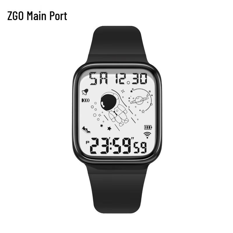 Детские многофункциональные водонепроницаемые цифровые часы ZGO