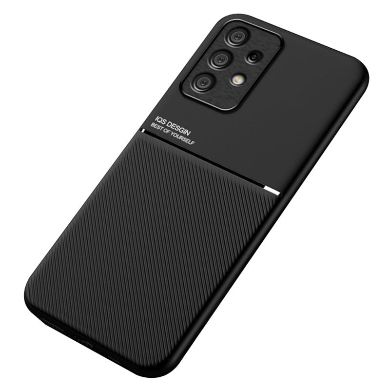 Phone Case for Samsung Galaxy A23 4G/A23 5G (Global Version),PU Leather+TPU Lines Imprinted Cover