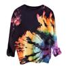 Women's Fashion  Long  Sleeve O Neck Lettered Printed Casual Sweater Top