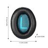 Replacement Memory Ear Pad Protein Leather Around Ear Cups Cushion Cover for  QuietComfort 25 15 QC2 QC15 AE2 AE2I AE2W