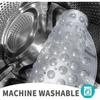 Bath Mat,non-slip Anti-mould Shower Mat,bathtub Mat With Suction Cup And Drain Holes,machine Washable,100 X 40cm Clear2pcs