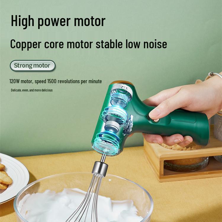 Elektrischer Mini-Eierschläger: Automatischer Kuchenmixer & Sahneschläger