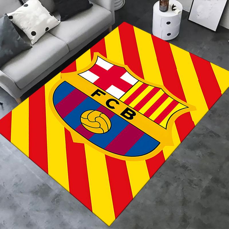Barcelona, Fotbal, Kancelář klubu Koberec Měkký Polyester Vstupní koberec Omyvatelný Protiskluzový Lze prát v pračce