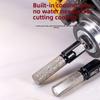 M10 Diamond Brazed Backwater Grinding Wheel Bit 6-12mm Portable Angle Grinder Dry-drilling Bit Tile Drilling Bits