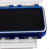 Fishing Tackle Case with Double Side Sturdy for Traveling Enthusiast Outdoor Blue