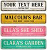Metal Sign Vintage Street Plate Custom Wall Decor Home Garden Bar Garage