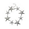 Temperament exaggerated starfish necklace fashion seaside vacation style earrings metal suit accessories women