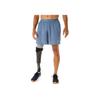 Solid Color Logo Print Casual Shorts Men Shorts Blue 2011C613-402