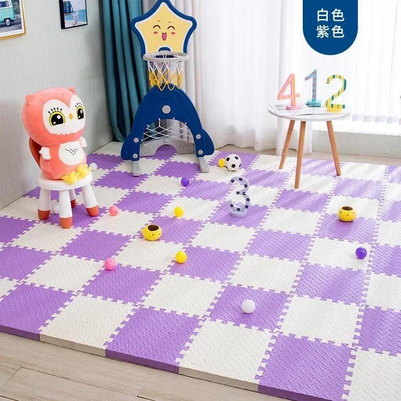 4-16PCS Baby Puzzle Floor Kids Carpet Interlocking Baby Play Mat EVA Foam Baby Blanket Educational Toys Play Mat Activities Mat
