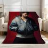Music J-J.Cole Throw High-Density Short Plush Blanket Soft Skin-Friendly for Sofa Nap Air-Conditioned Room