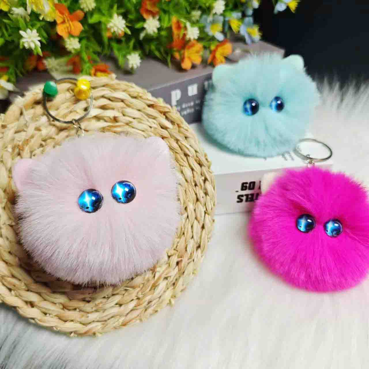 

Милая Девочка Сердце Ручная Работа Мультяшный Кот Плюшевая Подвеска Румяный Кот Шерстяной Шарик Брелок для Ключей Автомобиля Аксессуары для Школьного Рюкзака 1PC розовый