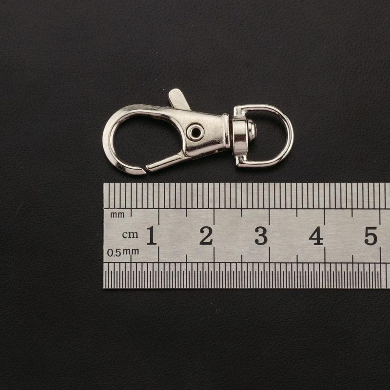Lobster Clasp Swivel Snap Hook Keychain for Bags and Luggage