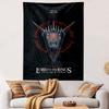 Lord of the Rings The End Tapestry Wall Hanging, Return of the King Poster Art, Epic Fantasy Wall Decor for Bedroom Man Cave