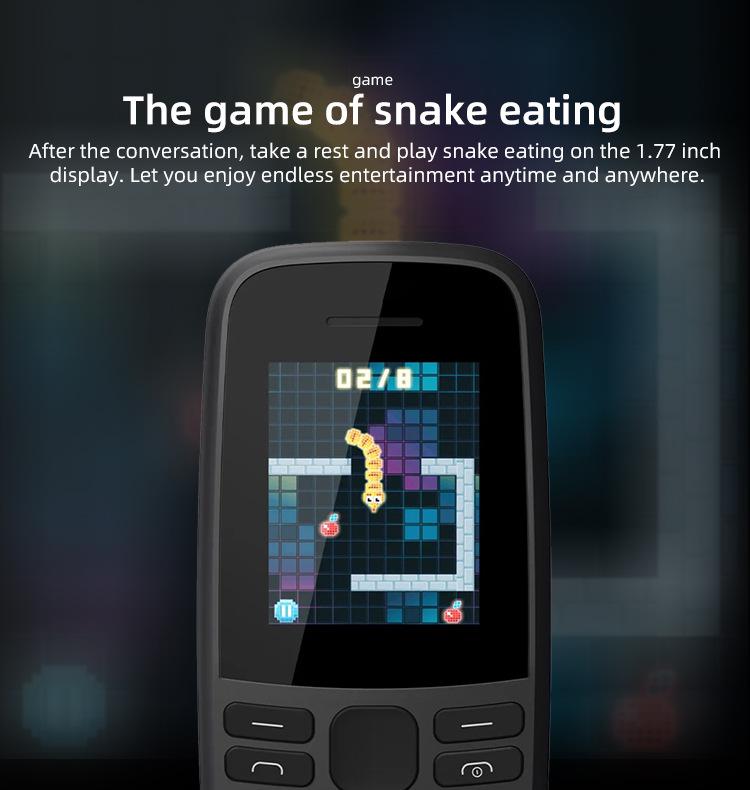 Dual SIM GSM Mobile Phone for Seniors and Students - 2G with Keypad.