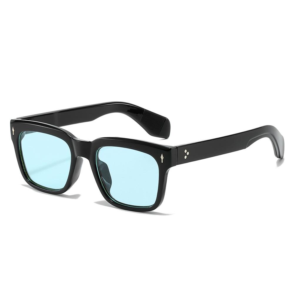 Trendy Sunglasses Women'S Travel Photo Square Glasses Wide Legs Versatile Sunglasses