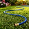 Expandable Garden Hose 2.5m To 7.5m with Spray Nozzle for Outdoor Watering and Cleaning