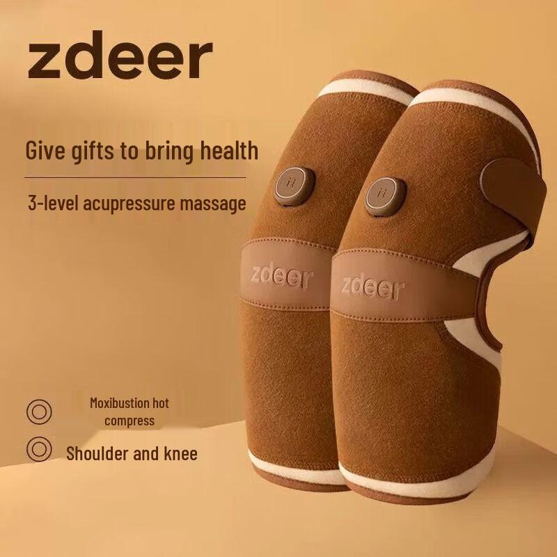

ZDEER Heated Knee Massager with Air Compression (Pair)