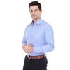 XJARVIS Clifton Men's Solid Cotton Blend | Formal Shirt with Pocket | Plain | Design with Spread Collar & Full Sleeves -