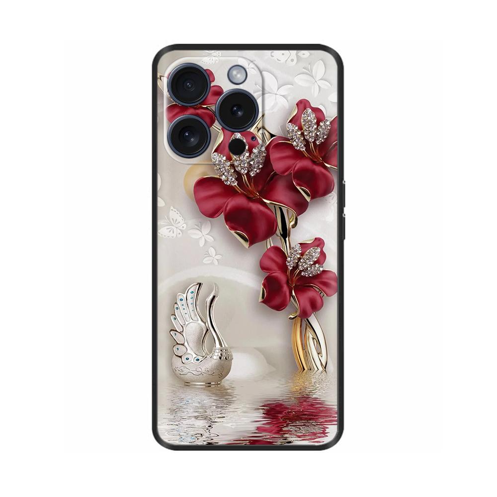 Case for iPhone 15 Pro Max Phone Cases Funny Soft Liquid Silicone Back Cover for iPhone 15 Pro 15Pro Max Plus Back Cover Fundas