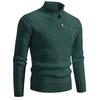 Men S Casual Loose Stand Collar Knit Sweater Autumn Winter