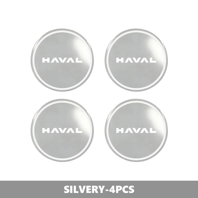 Aluminium Emblem Car Wheel Center Cover Sticker Hub Caps Decal For Haval H5 H7 H8 H9 M4 M6 F5 F9 F7X F7H H2S Jolion Great Wall