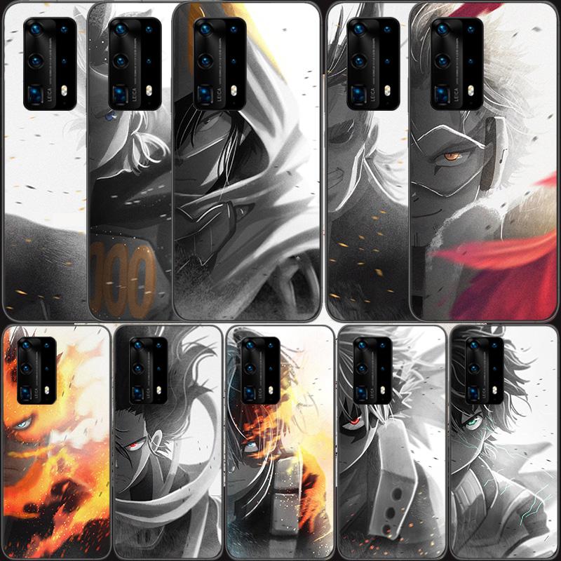 

New My Hero Academia Cool Soft Clear Phone Case For Huawei P30 Lite P10 P20 P40 P50 Pro Mate 40 Pro 30 20 10 Lite Cover Silicone Huawei P40