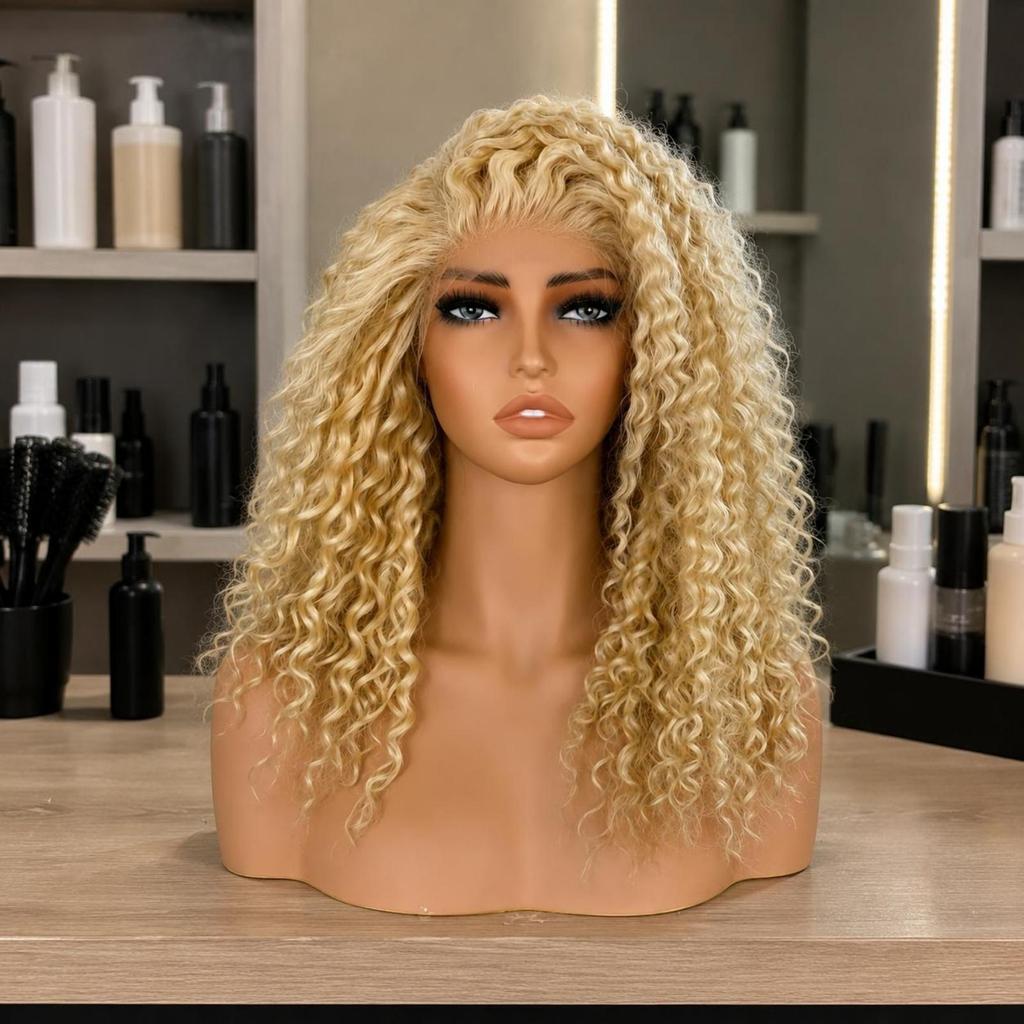 Shoulder Bust Mannequin PVC Hairpiece Display Head Makeup Stand for Salon Owners,