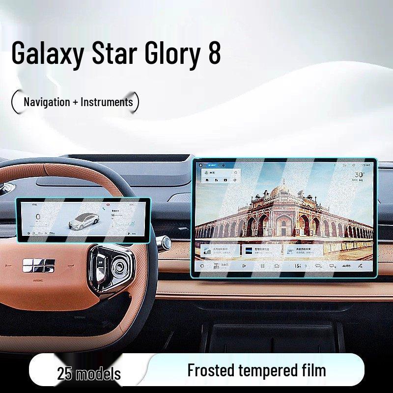 Geely Galaxy Starry 8 Tempered Film Screen Protector for Car Navigation and Display System