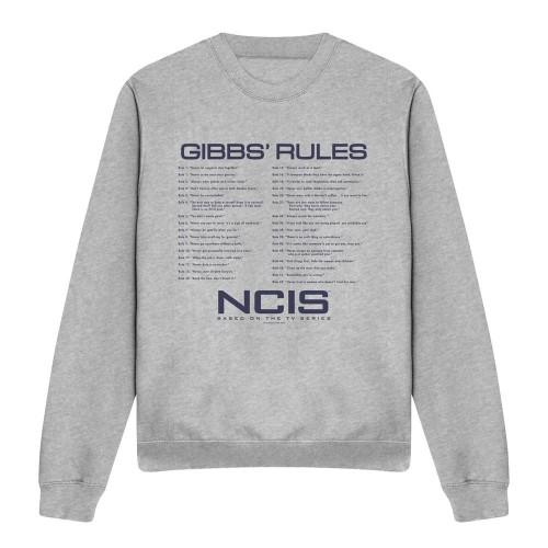 NCIS Unisex Adult Gibbs Rules Sweatshirt