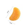 Decoration Lifelike Decorative Mini Fake Orange Slices Home Decor Artificial Fruit Simulation