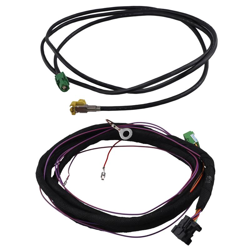Steady Audio Carplay AMI USB Music Smartphone Interface AUX-In Cable Wire Harness For 8W0035736 For A4 A5 B9 8W Q5 Q7