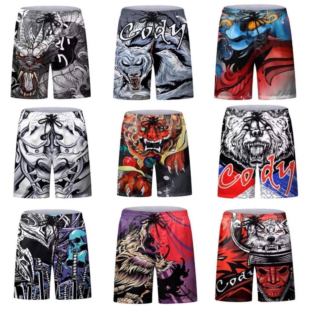 MMA Muay Thai Kickboxing Boxing Shorts Mixed Martial Art UFC Boxer Unisex Men Women Pants Fighting Fitness Gym Training Sport Workout
