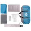 Family Tent Blue 500 x 400 x 230 cm Polyester and Steel