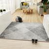 Wabi-Sabi Style Luxury Non-Slip Velvet Entrance Mat for Porch and Bedroom.