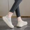 Women's Mesh Breathable Shoes Slip on High Platform Ladies Footwear Spring Autumn Y2k Fashion Walking Designer Luxury Light 39