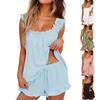 European & American Women's 2-Piece Loungewear Set: Tank Top and Shorts (2026)