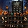 Promotional Gifts, Handicrafts, Halloween Calendar Countdown, 31 Scary Nights, Blind Box Keychains and Ornaments