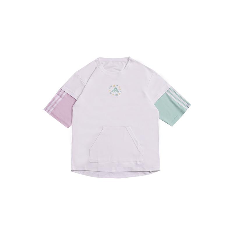 

Adidas Kids T Shirts Crew Neck Moderate IA8202 152